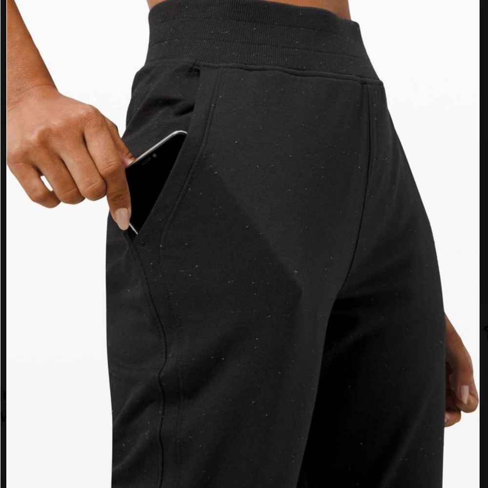 Lululemon LA warm down high rise jogger *speckled